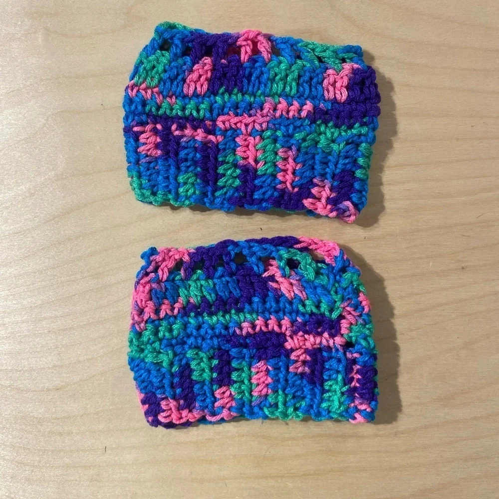 Colorful Crochet Boot Topper (OT)